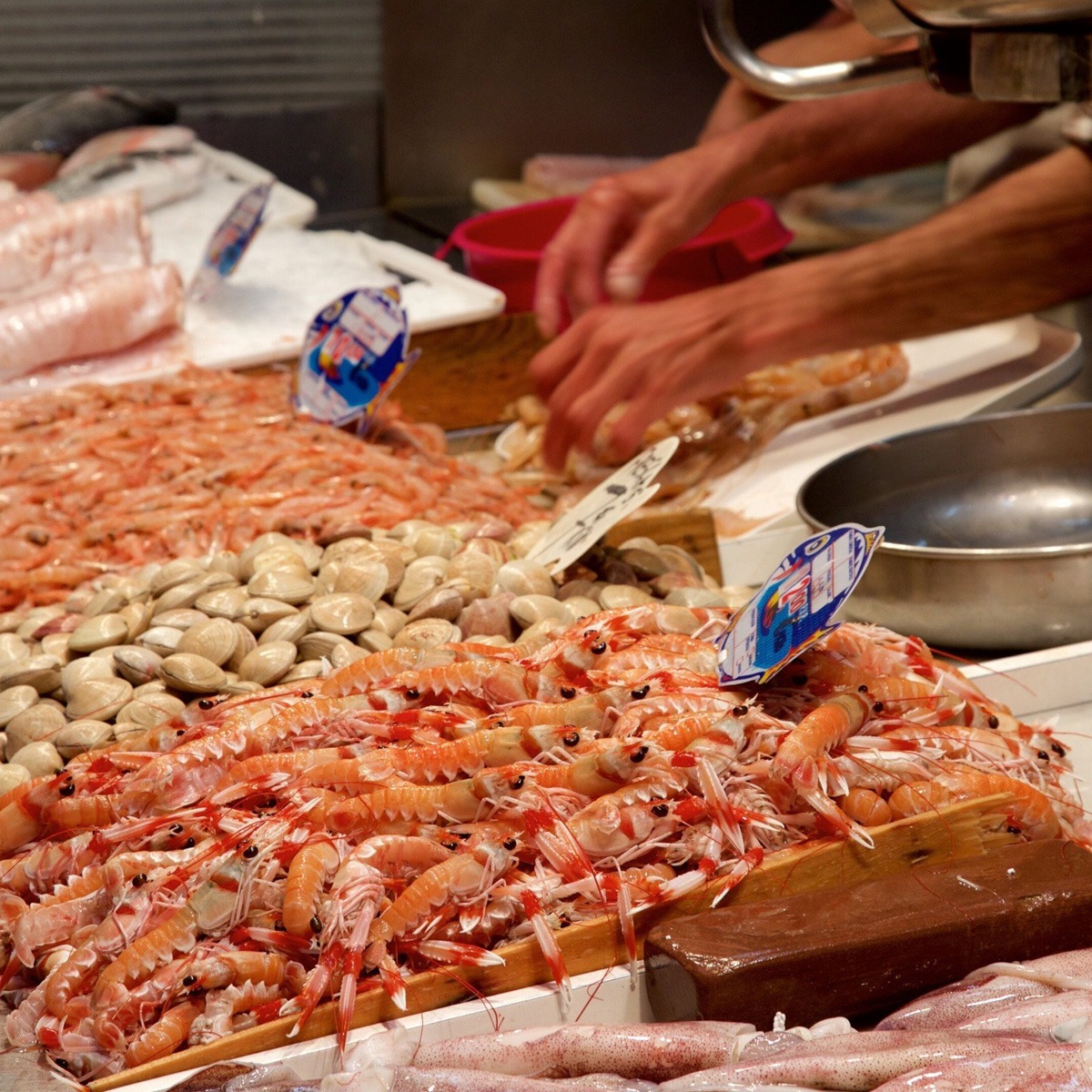 Pescado Mercado Atarazanas Malaga