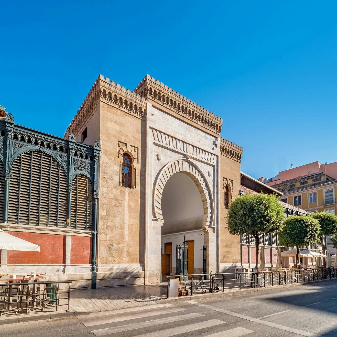 Entrada Mercado Atarazanas Malaga