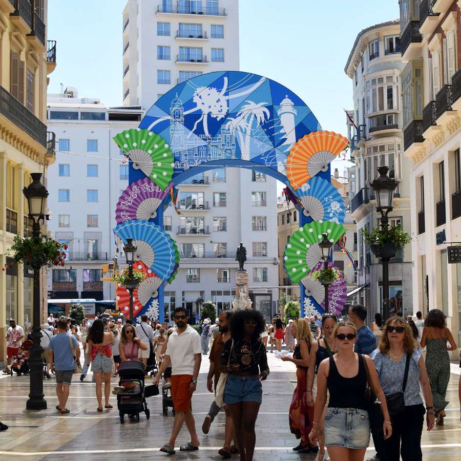 Calle Larios Malaga Feria 2026
