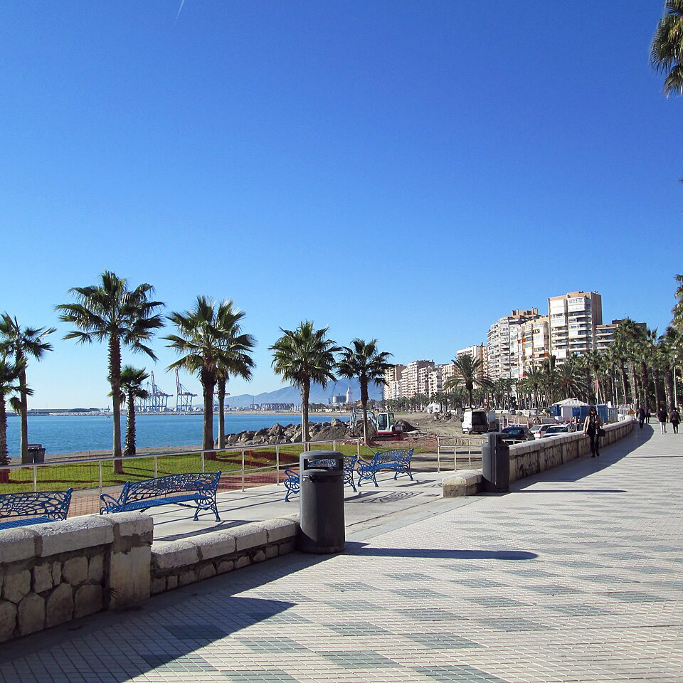 Entrenar en Paseo Marítimo de Málaga