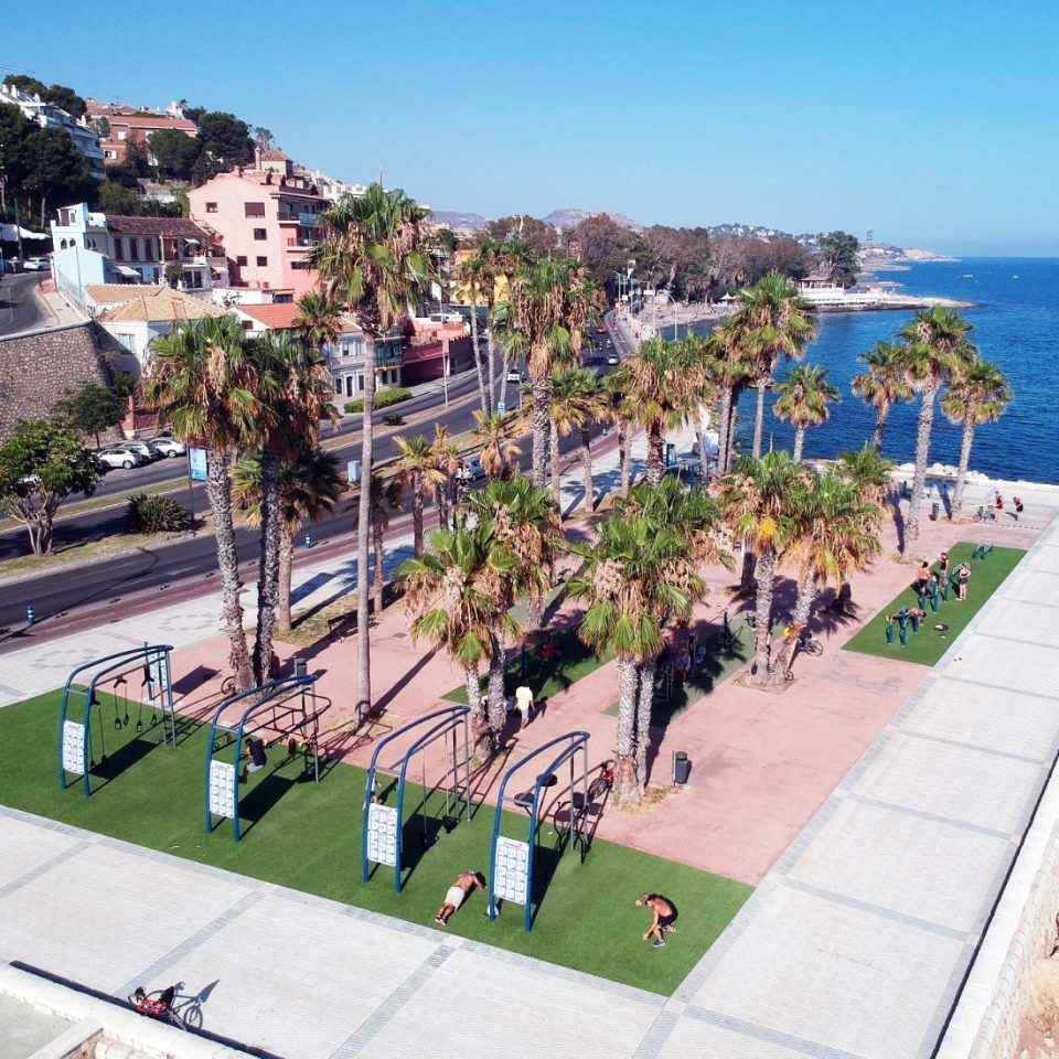 Entrenar en Paseo Marítimo de Málaga